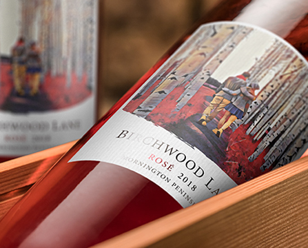 Birchwood Lane Rosé Label